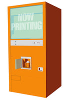 1/12 Scale Figure Accessory Series (62208) Retro Vending Machine (Popcorn)