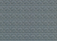 Diorama tack sheet Brick (gray) 1/12 scale 5-sheet set (Item number: 55670)