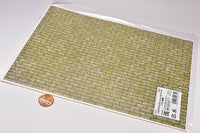 Diorama tack sheet Brick (khaki) 1/12 scale 5-sheet set (Item number: 55671)