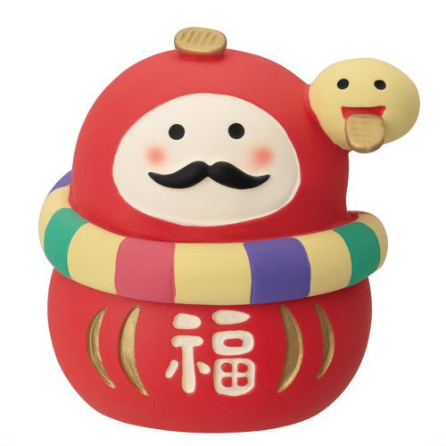 Fukuhebinisukareru daruma (ZSG-47211G) DECOLE concombre