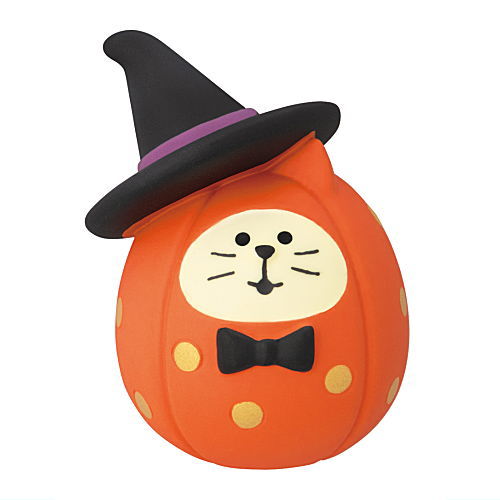 Halloween Nekodaruma Party Pumpkin (ZHW-29201H) DECOLE concombre