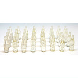 1/12 scale beverage bottles, set of 32 (8 types x 4 bottles) [transparent] miniature (pinktank) [m-s]