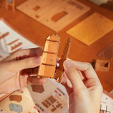 ROBOTIME Rolife DIY miniature Dollhouse kit [DG164: Corner bookstore]