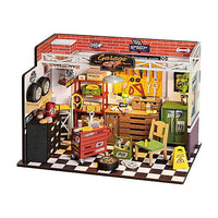 ROBOTIME Rolife DIY miniature Dollhouse kit [DG165: Garage Workshop]