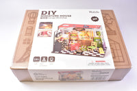 ROBOTIME Rolife DIY miniature Dollhouse kit [DG165: Garage Workshop]