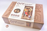 Rolife DIY Book Nook Series Miniature House Kit [TGB07: Paris Corner Bookstore]