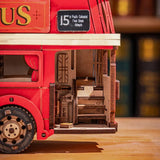 ROBOTIME Rolife 3D Puzzle Miniature Kit [TGM02: London Tourist Bus]