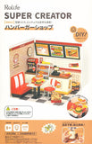 ROLIFE DIY Miniature House Super Creator Series [DW010: Burger Shop] *Assembly instructions (Japanese version)