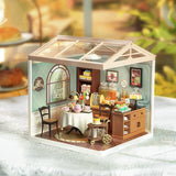 ROLIFE DIY Miniature House Super Creator Series [DW011: Afternoon Tea] *Assembly instructions (Japanese version)