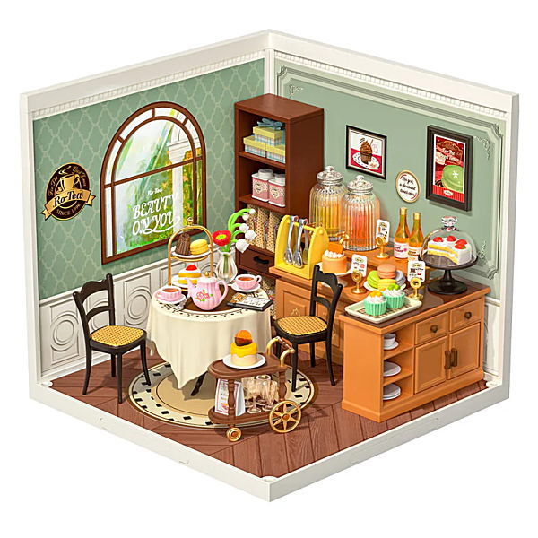 ROLIFE DIY Miniature House Super Creator Series [DW011: Afternoon Tea] *Assembly instructions (Japanese version)