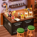 ROLIFE DIY Miniature House Super Creator Series [DW012: Bar Lounge] *Assembly instructions (Japanese version)