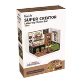 ROLIFE DIY Miniature House Super Creator Series [DW012: Bar Lounge] *Assembly instructions (Japanese version)