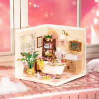 ROBOTIME ROLIFE DIY Miniature House Super Creator Series [DW014B: Pop Bubble Bathroom]