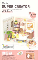 ROBOTIME ROLIFE DIY Miniature House Super Creator Series [DW014B: Bathroom]