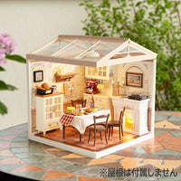 ROBOTIME ROLIFE DIY Miniature House Super Creator Series [DW015B: Warm Dining Room]