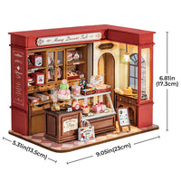 ROBOTIME ROLIFE DIY Miniature Dollhouse Kit [DG168: Honey Dessert Talk]