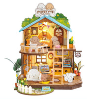 ROBOTIME ROLIFE DIY Miniature Dollhouse Kit [DG169: Puppy's Cozy Villa] [m-s]