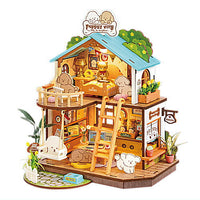 ROBOTIME ROLIFE DIY Miniature Dollhouse Kit [DG169: Puppy's Cozy Villa] [m-s]