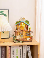 ROBOTIME ROLIFE DIY Miniature Dollhouse Kit [DG169: Puppy's Cozy Villa] [m-s]