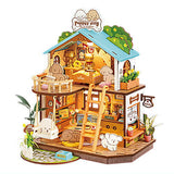 ROBOTIME ROLIFE DIY Miniature Dollhouse Kit [DG169: Puppy's Cozy Villa] [m-s]