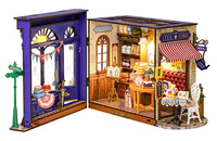 ROBOTIME ROLIFE DIY Miniature Dollhouse Kit [DG171: Leisure Time Tea Room] [m-s]