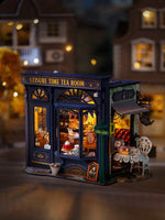 ROBOTIME ROLIFE DIY Miniature Dollhouse Kit [DG171: Leisure Time Tea Room] [m-s]