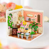 ROBOTIME ROLIFE DIY Miniature House Super Creator Series [DW017B: Fresh Flower Shop]