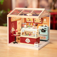 ROBOTIME ROLIFE DIY Miniature House Super Creator Series [DW018B: Flavorful Ice Cream]