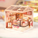 ROBOTIME ROLIFE DIY Miniature House Super Creator Series [DW019B: Tasty Cake Shop]