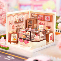 ROBOTIME ROLIFE DIY Miniature House Super Creator Series [DW019B: Tasty Cake Shop]