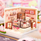 ROBOTIME ROLIFE DIY Miniature House Super Creator Series [DW019B: Tasty Cake Shop]
