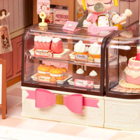 ROBOTIME ROLIFE DIY Miniature House Super Creator Series [DW019B: Tasty Cake Shop]