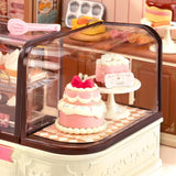 ROBOTIME ROLIFE DIY Miniature House Super Creator Series [DW019B: Tasty Cake Shop]