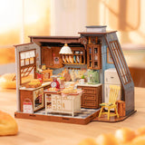 ROBOTIME ROLIFE DIY miniature dollhouse kit [DG172: Baking Kitchen]