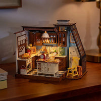 ROBOTIME ROLIFE DIY miniature dollhouse kit [DG172: Baking Kitchen]