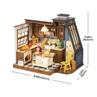 ROBOTIME ROLIFE DIY miniature dollhouse kit [DG172: Baking Kitchen]