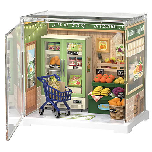 ROBOTIME ROLIFE DIY Miniature House Mini Super Creator Series [DWS01B: Nature Energy Fruits] *Assembly Instructions (English Version) [m-s]