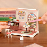 ROBOTIME ROLIFE DIY Miniature House Mini Super Creator Series [DWS02B: Honey Tea Lounge] *Assembly Instructions (English Version) [m-s]