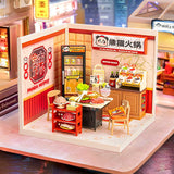 ROBOTIME ROLIFE DIY Miniature House Super Creator Series [DW020: Panda Hot Pot] *Assembly Instructions (English Version) [m-s]