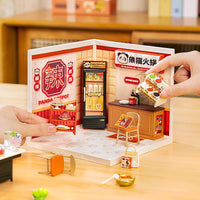 ROBOTIME ROLIFE DIY Miniature House Super Creator Series [DW020: Panda Hot Pot] *Assembly Instructions (English Version) [m-s]