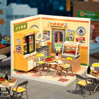 ROBOTIME ROLIFE DIY Miniature House Super Creator Series [DW022: Night Out Food Stall] *Assembly Instructions (English Version) [m-s]