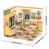 ROBOTIME ROLIFE DIY Miniature House Super Creator Series [DW022: Night Out Food Stall] *Assembly Instructions (English Version) [m-s]