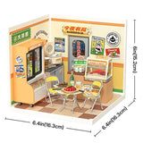 ROBOTIME ROLIFE DIY Miniature House Super Creator Series [DW022: Night Out Food Stall] *Assembly Instructions (English Version) [m-s]