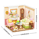 ROBOTIME ROLIFE DIY Miniature House Super Creator Series [DW023: Holiday Tea Time] *Assembly Instructions (English Version) [m-s]