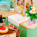 ROBOTIME ROLIFE DIY Miniature House Super Creator Series [DW024: Farmhouse Kitchen] *Assembly Instructions (English Version) [m-s]