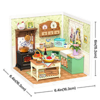 ROBOTIME ROLIFE DIY Miniature House Super Creator Series [DW024: Farmhouse Kitchen] *Assembly Instructions (English Version) [m-s]