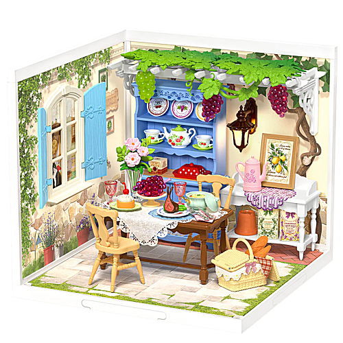 ROBOTIME ROLIFE DIY Miniature House Super Creator Series [DW025: Midsummer Dream Yard] *Assembly Instructions (English version) [m-s]