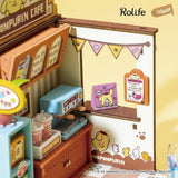 [DA004: Pompompurin's Cafe (Japanese Instruction Manual)] Rolife ROBOTIME tukurundesu DIY Miniature House [m-s]