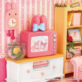 [DWL01: My Melody's Living Room (Japanese Instruction Manual)] Rolife ROBOTIME tukurundesu DIY Miniature House [m-s]