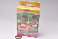 Walnut squirrel twins [Li-46] Sylvanian Families